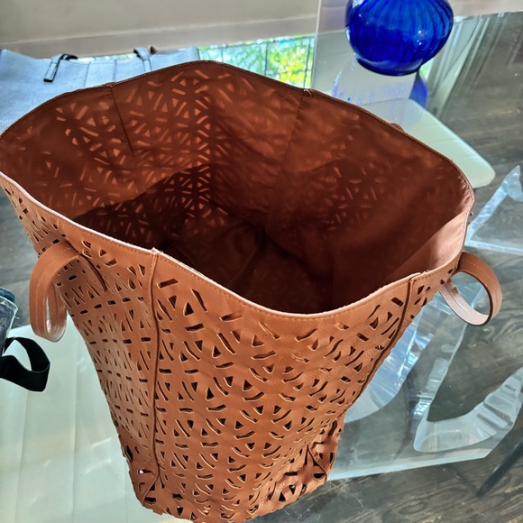 Brown large tote bag - Picture 4 of 5